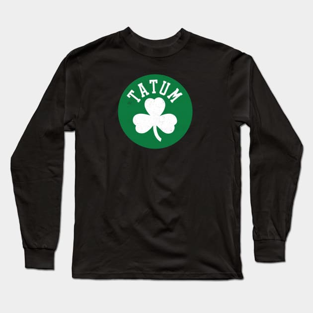 Tatum Shamrock Long Sleeve T-Shirt by huckblade